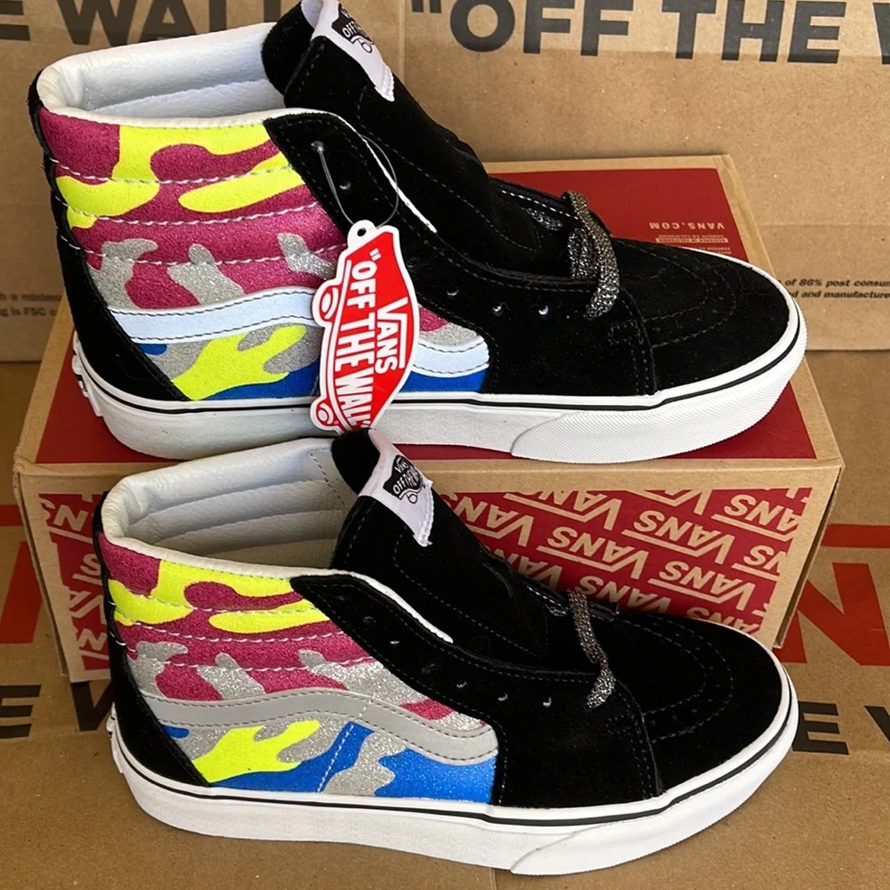 Vans Sk8-Hi Platform 2 After Dark Camo/True White WMNS
